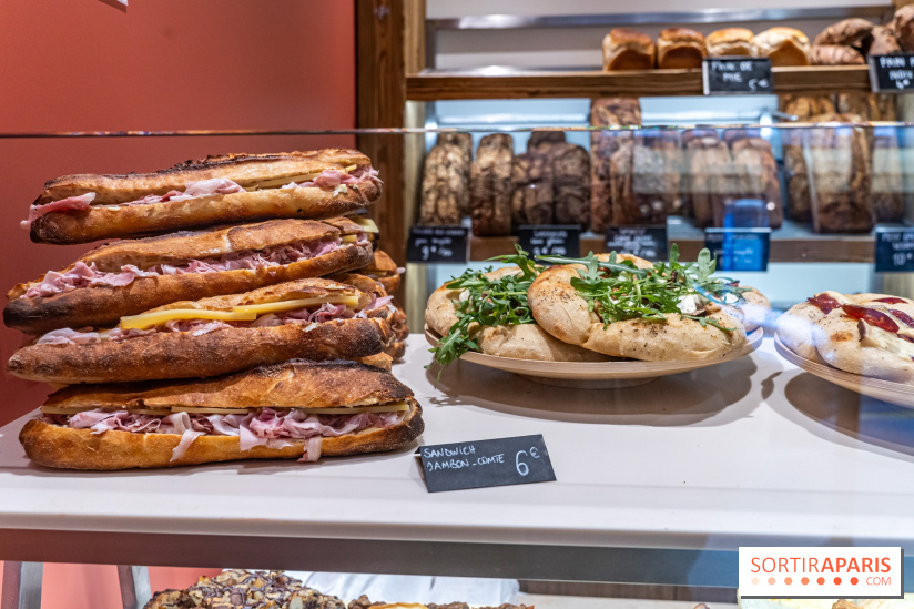 Éveil Boulangerie aux farines anciennes Paris 17e - sandwich