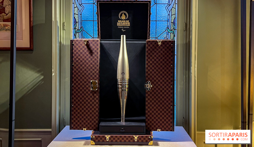 Malles Médailles et Torches des Jeux Olympiques de Paris 2024 griffées Louis Vuitton - image00013