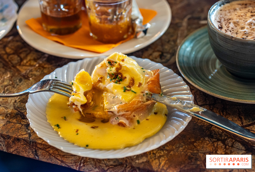 Le brunch festif du Bistrot Podium - Paris 15e - Top Chef -  oeuf Bénédicte