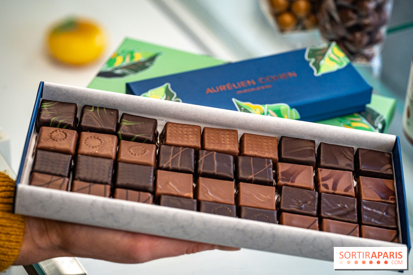 La Pâtisserie éphémère d'Aurélien Cohen à Paris - chocolats