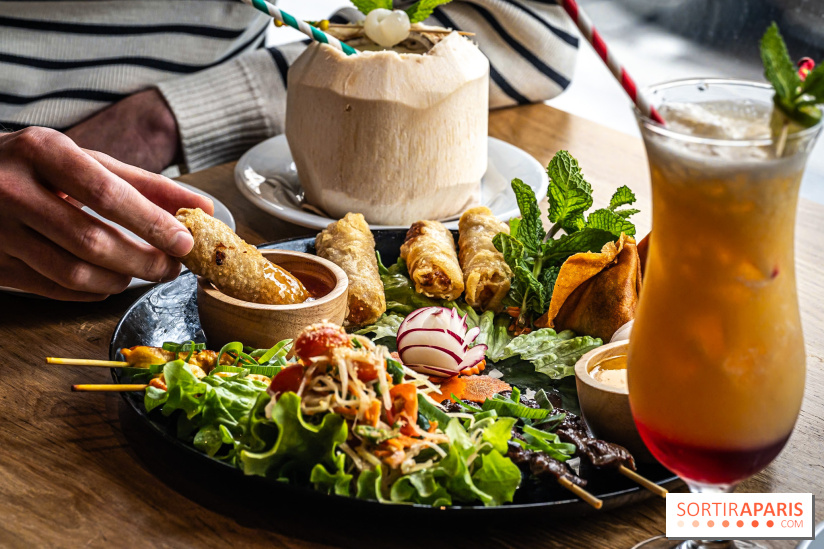 Q Bar, le bistrot et restaurant Thaïlandais à Paris - entrées