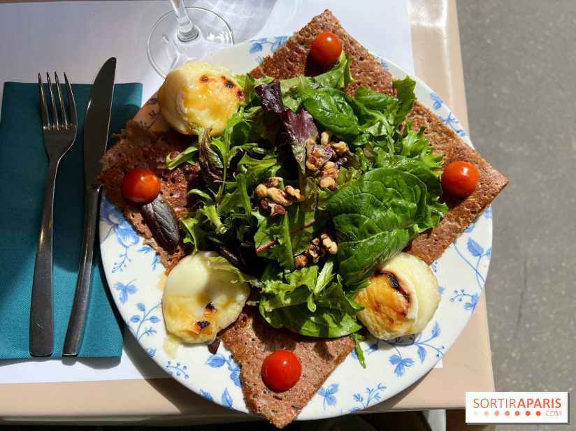 Galette Café - Galette bretonne chèvre