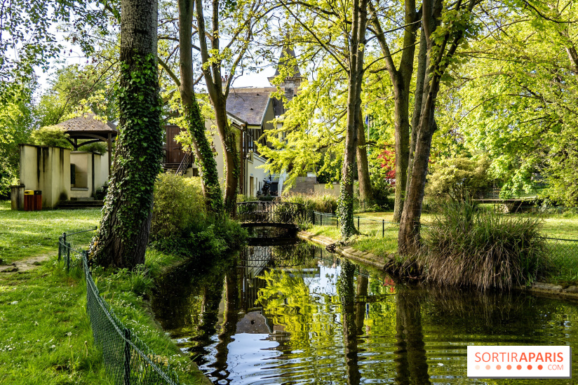 Parc du Dr Fauvel à Villennes sur Seine, grotte et cascades