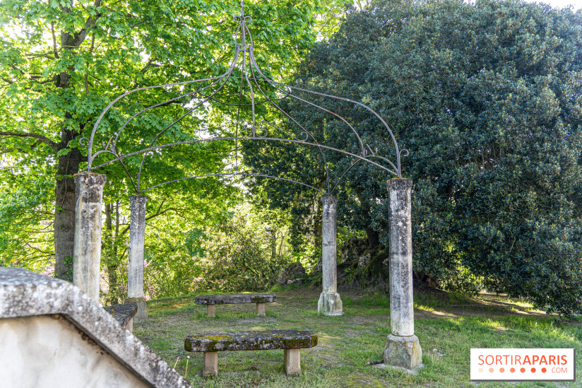 Parc du Dr Fauvel à Villennes sur Seine, grotte et cascades