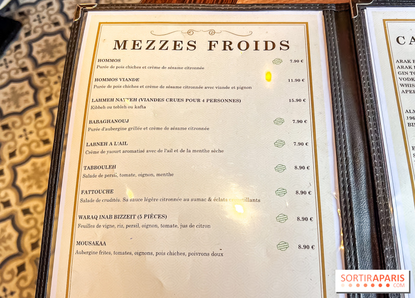 Boulevard Beirut, restaurant Libanais à Poissy - carte - menu