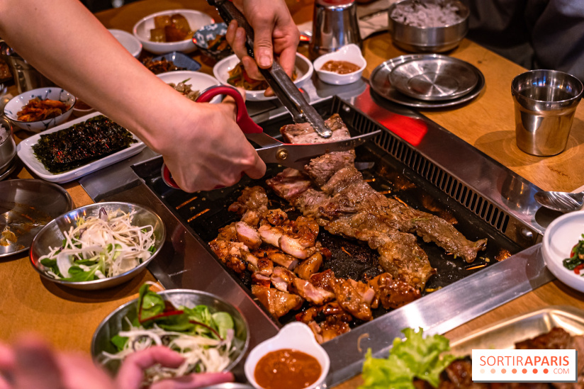 Hwaro Grill, le barbecue Coréen Paris 15e
