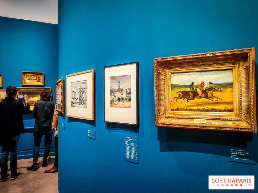 Les chevaux de Géricault : l'exposition hommage au peintre se dévoile au musée de la Vie Romantique - IMG20240514104139