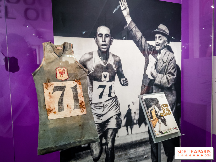 Marathon, la course du messager : l'exposition olympique du Musée de la Poste - nos photos - IMG20240514192937