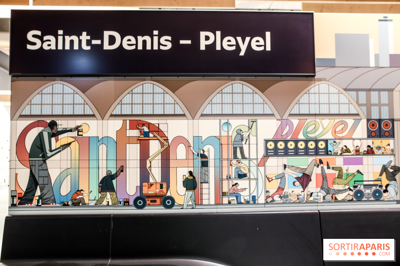 Prolongement de la ligne 14 : nos photos de la gare Saint-Denis-Pleyel
