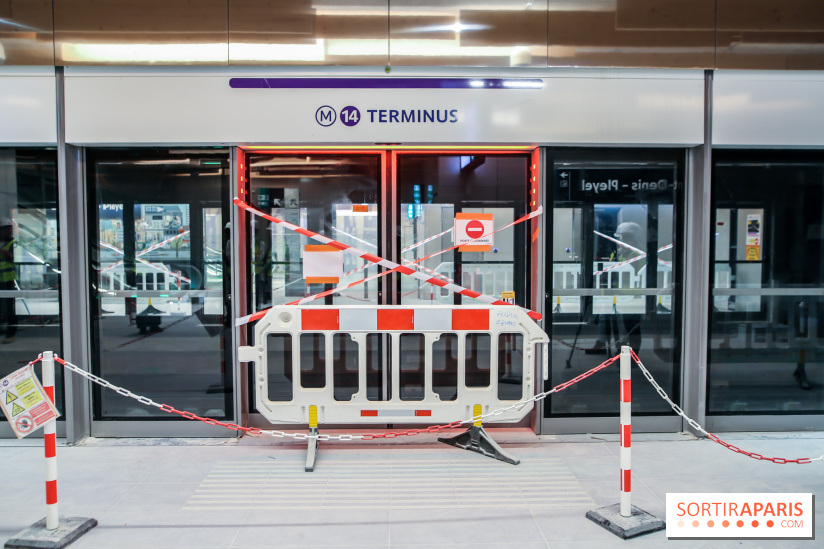 Prolongement de la ligne 14 : nos photos de la gare Saint-Denis-Pleyel