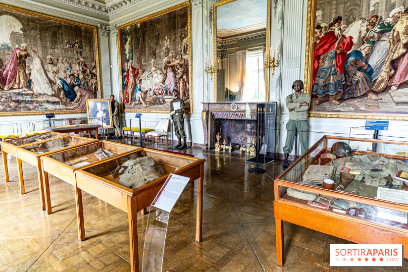 Exposition Monuments Men au Château de la Roche-Guyon - les photos