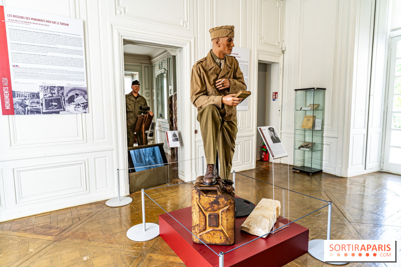 Exposition Monuments Men au Château de la Roche-Guyon - les photos