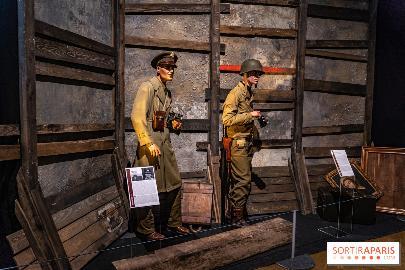 Exposition Monuments Men au Château de la Roche-Guyon - les photos