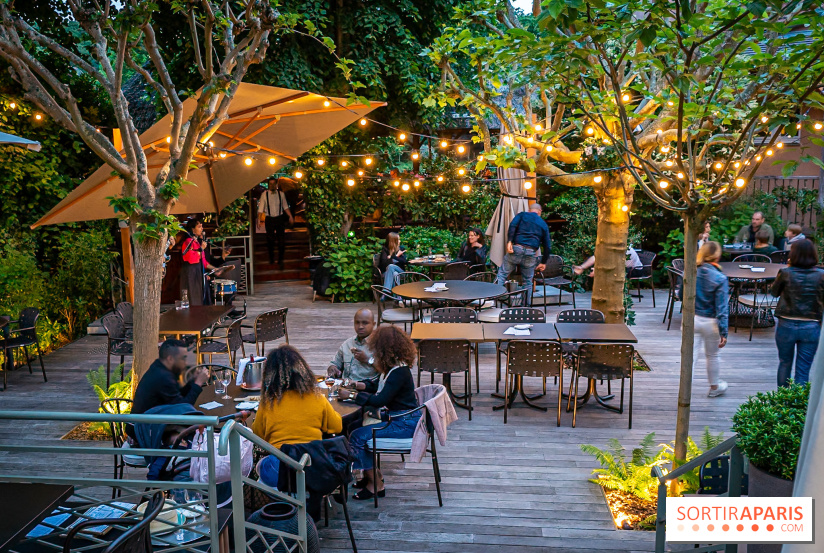 Guinguette des Étangs de Corot, la terrasse festive au bord de l'eau dans les Hauts-de-Seine -  A7C4061