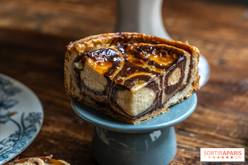 Nèulo Pâtisserie,le Paradis du flan par Pierre Jean Quinonero - flan marbré