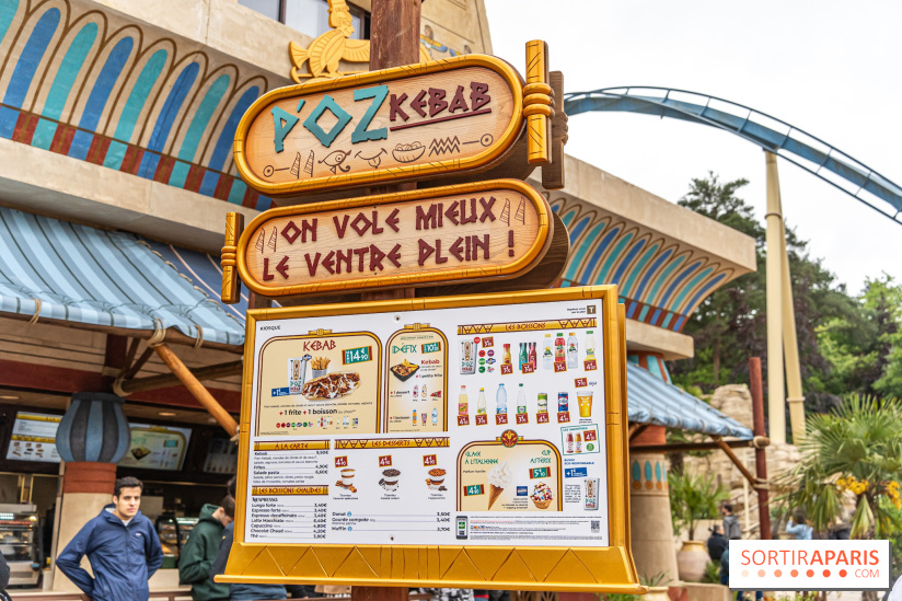 Parc Astérix : inauguration de la Tour Numérobis avec Jamel Debbouze - Poz kebab