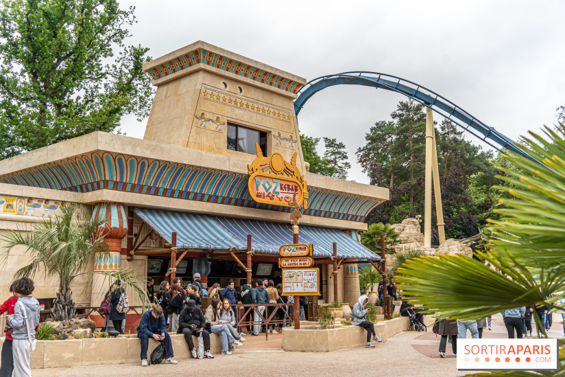 Parc Astérix : inauguration de la Tour Numérobis avec Jamel Debbouze - Poz kebab