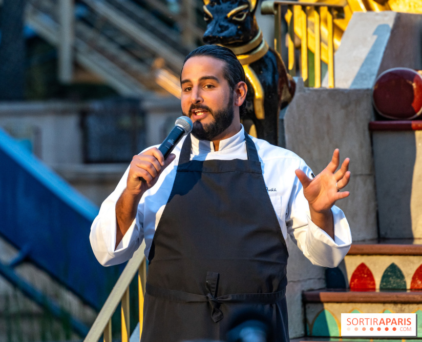 Parc Astérix : inauguration de la Tour Numérobis avec Jamel Debbouze - Mohamed Cheikh