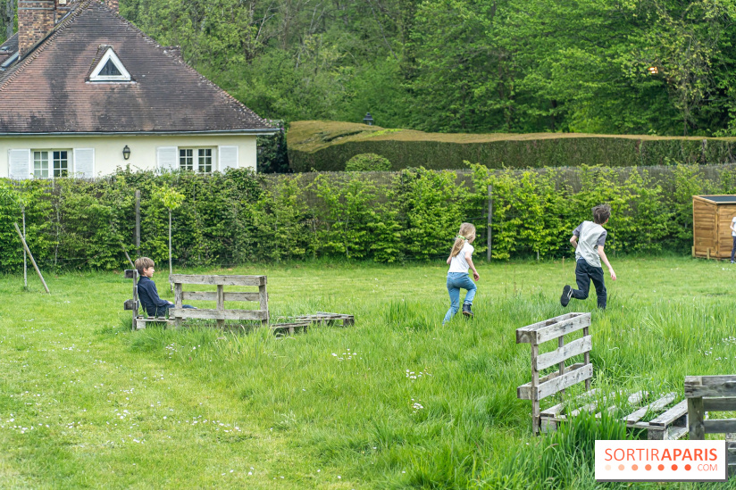 Le brunch maison de l'Auberge des 3 Hameaux, le fantastique brunch des Yvelines - jardin