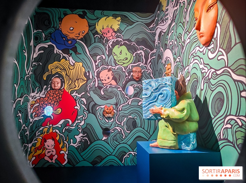 Oh my Gods, l'exposition de Wenna qui nous plonge dans des mondes merveilleux au musée en Herbe - IMG20240605114824