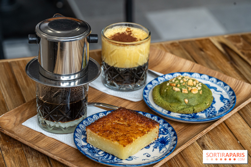 Hoa Cà Phê, le Coffee Shop Vietnamin du 11e à Paris - café Viet et pâtisseries