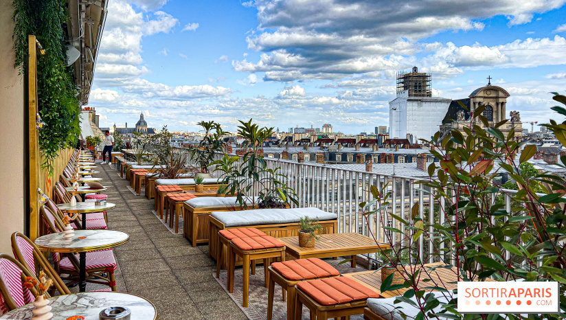 Terraza Mikuna, bar à tapas sud-américain sur la terrasse rooftop du BHV Marais
