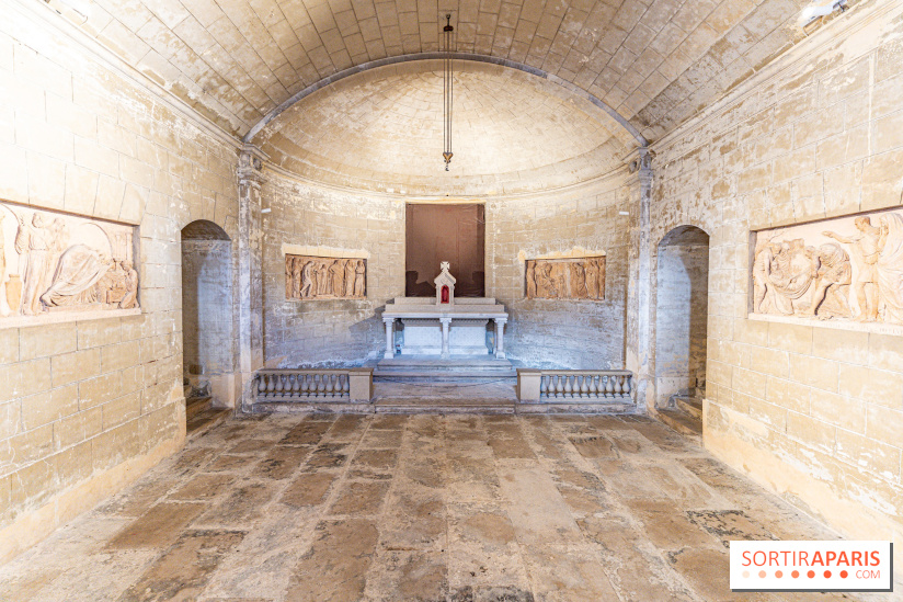 Le Château de la Roche Guyon, le château troglodyte dans le Val-d'Oise - 95 -  chapelle
