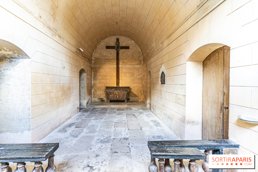 Le Château de la Roche Guyon, le château troglodyte dans le Val-d'Oise - 95 - chapelle