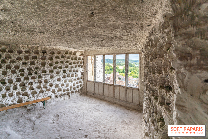 Le Château de la Roche Guyon, le château troglodyte dans le Val-d'Oise - 95 -  pigeonnier