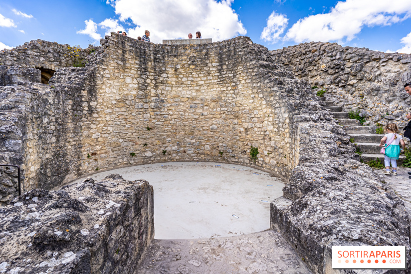 Le Château de la Roche Guyon, le château troglodyte dans le Val-d'Oise - 95 -  donjon