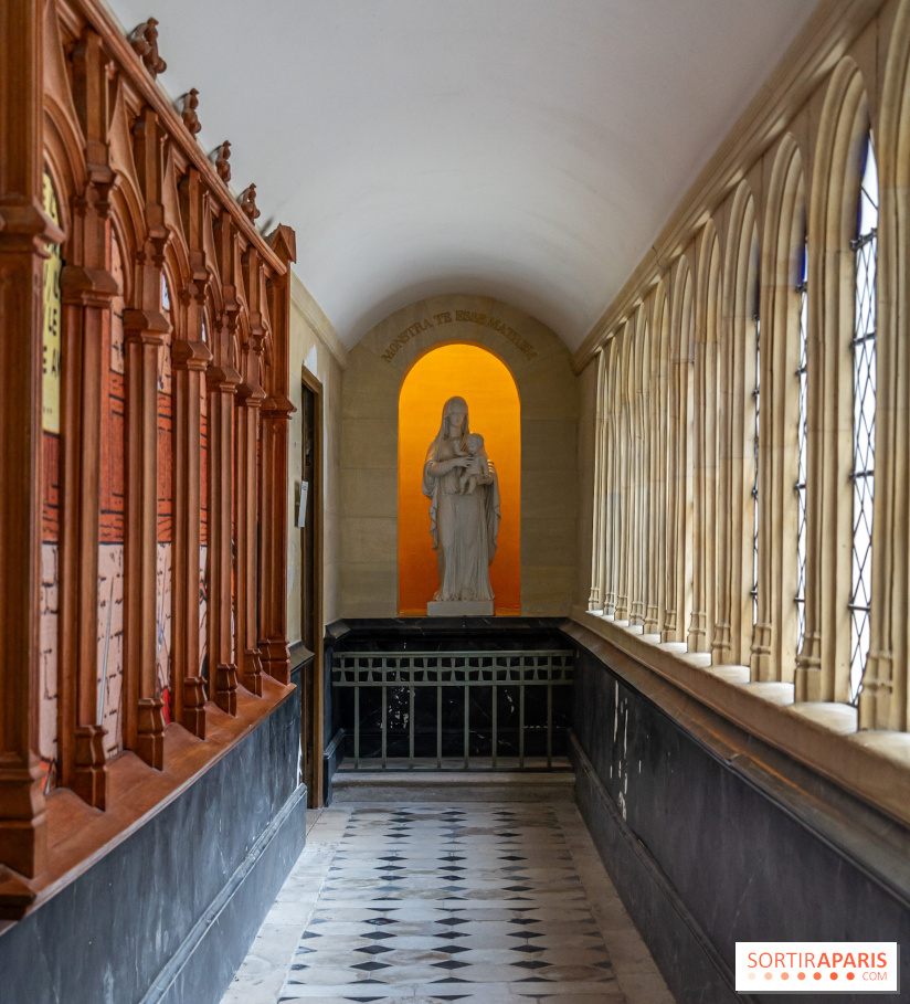Le Château de la Roche Guyon, le château troglodyte dans le Val-d'Oise - 95 -  chapelle