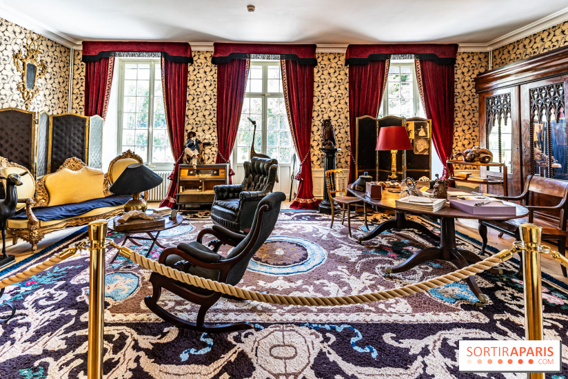 Maison Jean Cocteau à Milly-la-Forêt en Essonne - photos -  salon