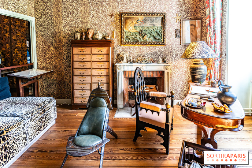 Maison Jean Cocteau à Milly-la-Forêt en Essonne - photos -  bureau