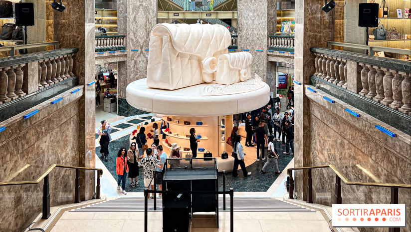 Pop up store Coach et bento cakes offerts aux Galeries Lafayette Champs-Élysées