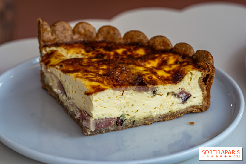 Taårtt, la pâtisserie - salon de thé Paris 15e aux tartes en tous genres - quiche lorraine