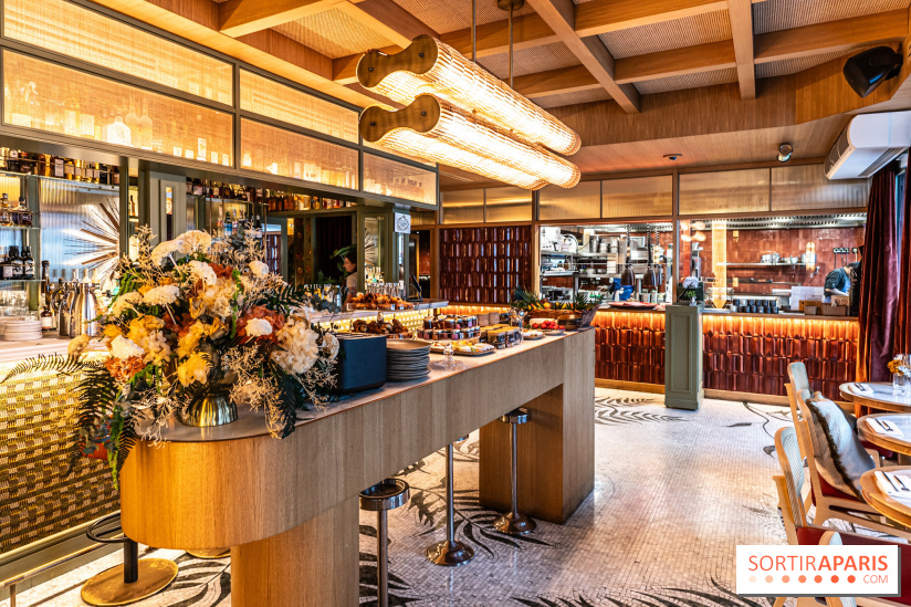 Brunch du Vesper Paris 7e - buffet à volonté et plats à table