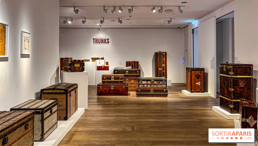 L'exposition de malles Louis Vuitton chez Christie's Paris