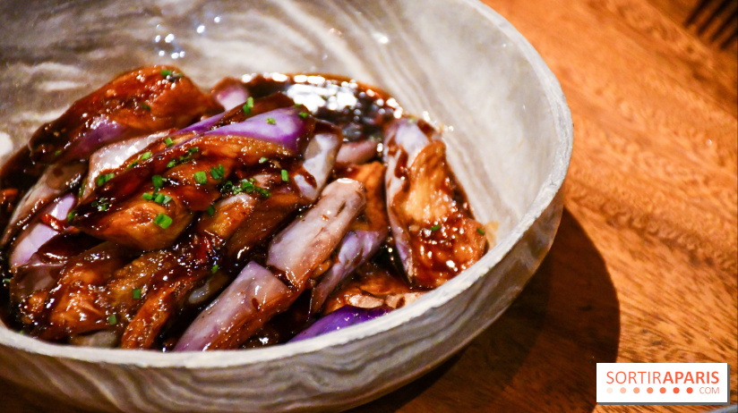 Madame Fan, le restaurant gastronomique chinois à Paris  - aubergine braisée façon Hong Shao