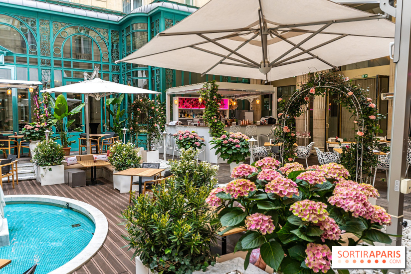 La Terrasse des Roses au Westin Paris Vendome, le patio floral confidentiel