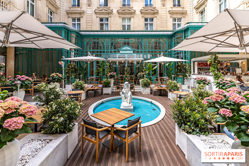 La Terrasse des Roses au Westin Paris Vendome, le patio floral confidentiel