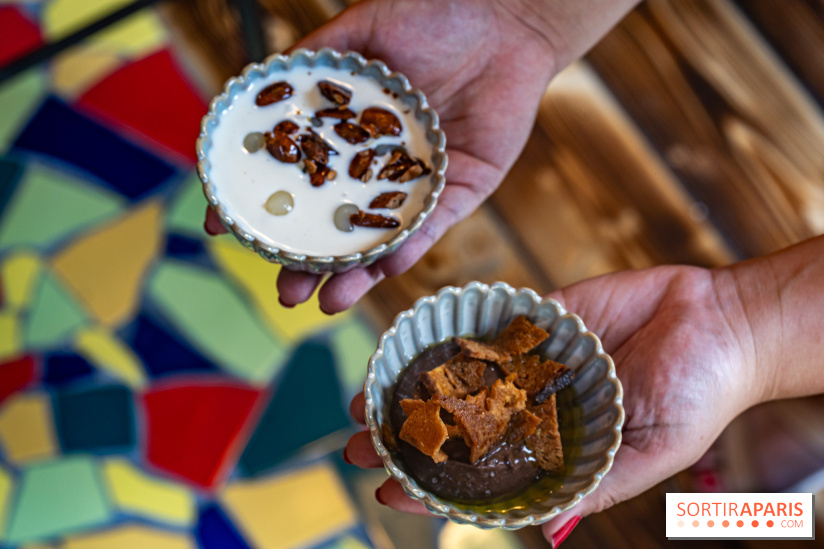 Tina restaurant - bar à Tapas Paris 6  -  riz au lait crème chocolat