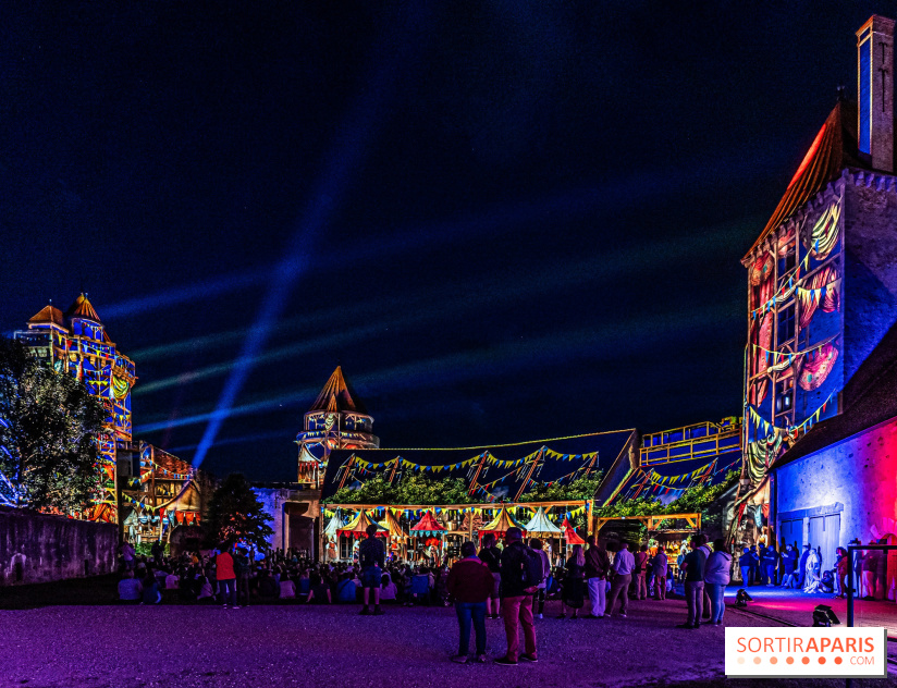Lumières de Blandy : l'héritage des vicomtes, le spectacle sons et lumières -  large