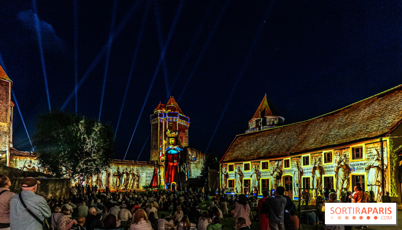 Lumières de Blandy : l'héritage des vicomtes, le spectacle sons et lumières