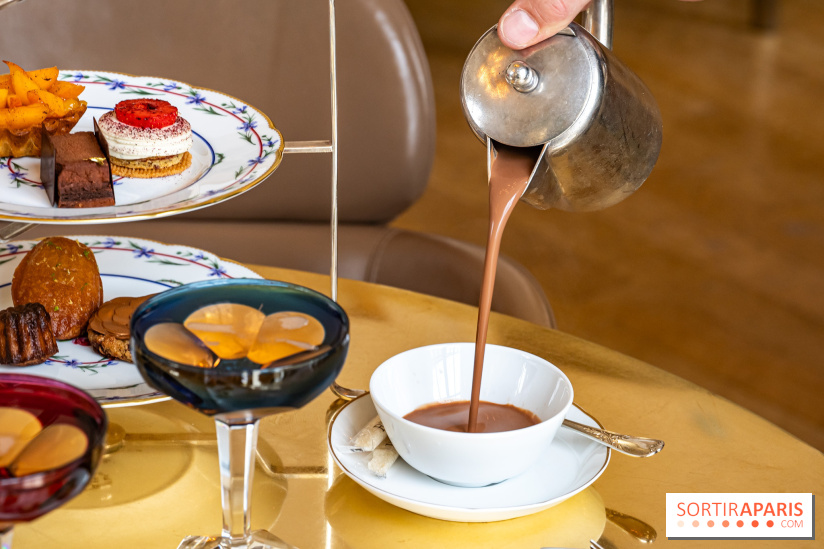 Le Tea Time de la Reine d'Ore à Versailles -  chocolat chaud Ducasse