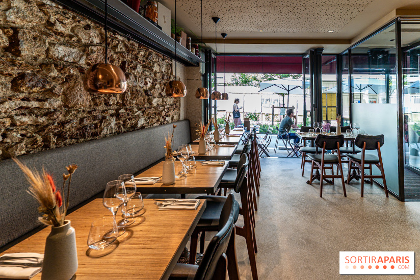 Fana Bistrot, le restaurant bistronomique du 18e avec terrasse et vue Sacré Cœur -  salle