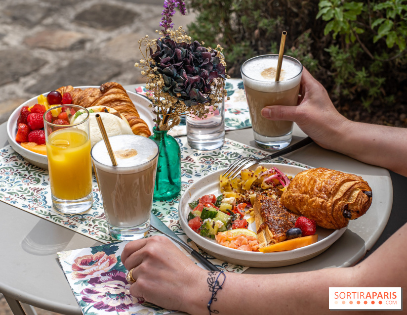 Brunch cu tot ce poți mânca la Chez Molly la Versailles pe Yvelines - 78 - masă de terasă