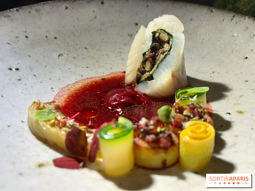 ERH - Turbot, betterave, radis fumé