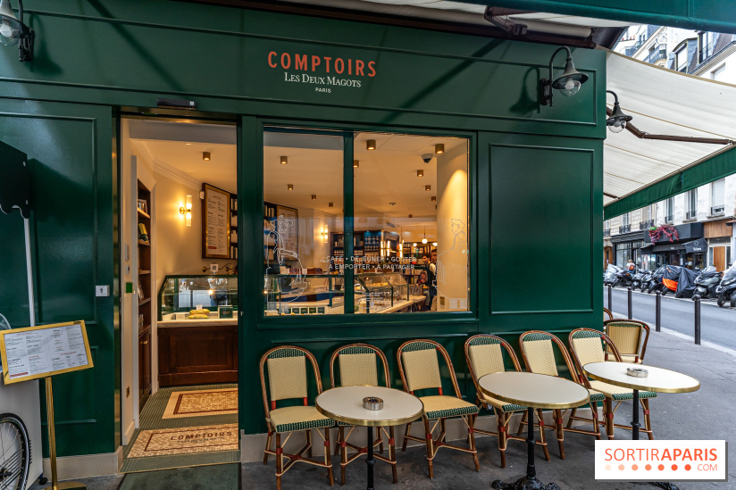 Comptoirs des Deux Magots - café littéraire - take away