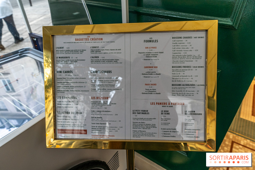 Comptoirs des Deux Magots - café littéraire - take away
