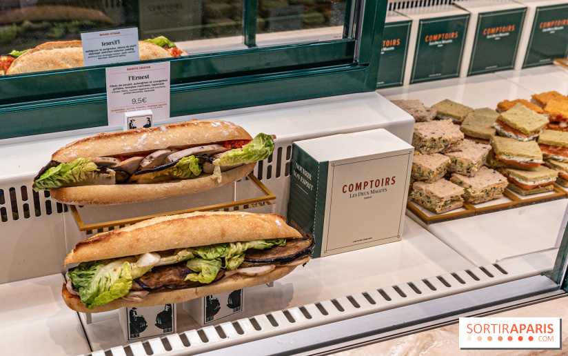Comptoirs des Deux Magots - café littéraire - take away
